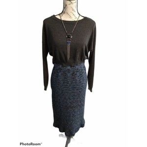 Vi vi of Santa Fe Wool  Ruffled skirt Small